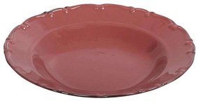 Πιάτο Βαθύ Liana TLX104K6 Φ23cm Red-Brown Espiel Πορσελάνη
