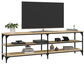 vidaXL Έπιπλο Τηλεόρασης Sonoma Δρυς 160x30x50 εκ. Επεξ. Ξύλο