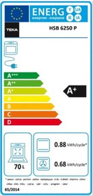 Πυρολυτικός Φούρνος Teka HSB6250P 3400 W 71 L