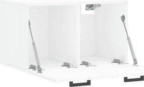 vidaXL Ντουλάπι Τοίχου Λευκό 60 x 36,5 x 35 εκ. από Επεξεργασμένο Ξύλο