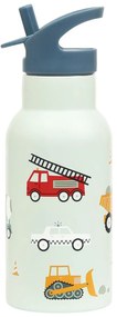 Παγούρι 350ml Με Καλαμάκι Α Little Lovely Company Vehicles DBSSVE67