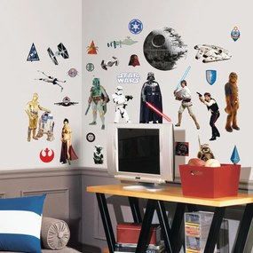 Παιδικά Αυτοκόλλητα Τοίχου RoomMates Star Wars Classic RΜΚ1586