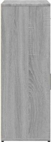 vidaXL Ντουλάπι Γκρι Sonoma 60x30x84 εκ. από Επεξεργασμένο Ξύλο