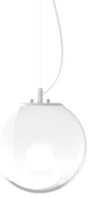 Φωτιστικό Οροφής Mapa 346595 E27 D20x45cm Opal Ideal Lux