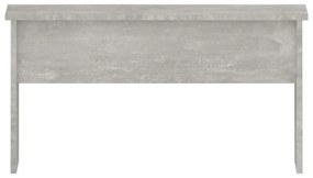 Τραπεζάκι Σαλονιού Γκρι Σκυρ. 80x50,5x41,5 εκ. Επεξεργ. Ξύλο - Γκρι