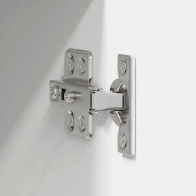 vidaXL Ντουλάπα Τοίχου LUCCA Λευκό 30 x 31 x 40 εκ. Επεξεργασμένο Ξύλο