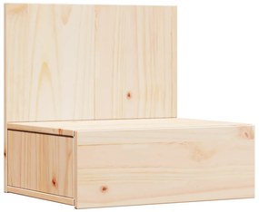 vidaXL Τοίχου Κομοδίνο με συρτάρι Επιτοίχιο 2 pcs Καφέ 42 x 32.5 x 40 εκ