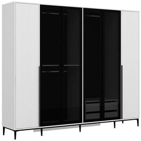 Ντουλάπα Εξάφυλλη Elevate 506MNR3724 268x52x218cm White Six Door