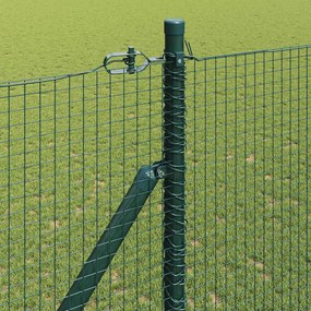 vidaXL Συρματόπλεγμα με ακίδες 10 x 1,5 m Χάλυβας με επικάλυψη PVC