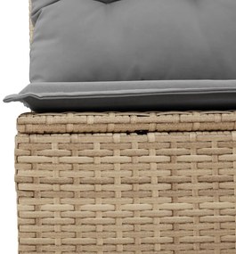 VidaXL Patio Sofa Set 13-θέσια Μικτό μπεζ