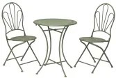 BOX37211 THE NETHERLANDS ΈΠΙΠΛΑ ΚΉΠΟΥ &amp; ΒΕΡΆΝΤΑΣ BISTRO GARDEN SET METAL 3PCS X71000310 21/108/61,5 NEOPORTAL-8720573177573