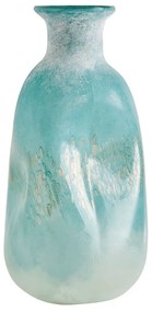 Βάζο Γυάλινο Vase 246 17x35cm Turqoise Kentia Glass