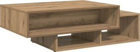 vidaXL Τραπεζάκι Σαλονιού Artisan Δρυς 105x55x32 εκ Επεξεργασμένο Ξύλο