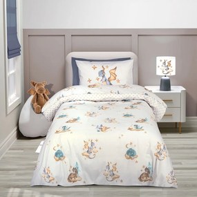 Σεντόνια Παιδικά 8840 (Σετ 3τμχ) White-Beige Greenwich Polo Club 170x240cm Cotton-Polyester