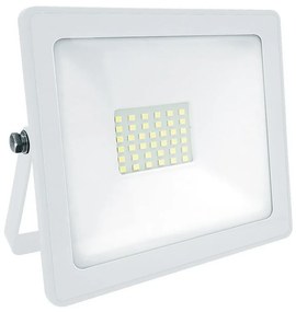 Προβολέας Led Q3060W 30W 3000K 2400lm White Aca Αλουμίνιο