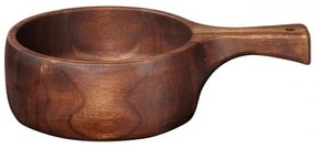 Μπωλ Σερβιρίσματος Με Χερούλι Wood 93911970 31x20cm Dark Brown ASA Selection Wood