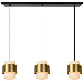 Φωτιστικό Κρεμαστό Lucide 45497-03-02 FIRMIN Χρυσό Χρώμα (Gold Coloured)|Λευκό (White)