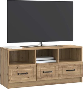 vidaXL Ντουλάπι TV 102 x 34,5 x 47 εκ Artisan Δρυς Επεξεργασμένο Ξύλο