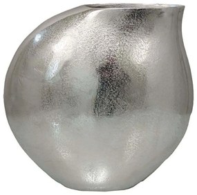 Βάζο Brontie 032495 40x17x40cm Silver Αλουμίνιο
