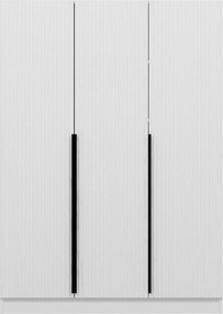 Τριφυλλη Ντουλαπα Λευκο KALEO 52x135x210