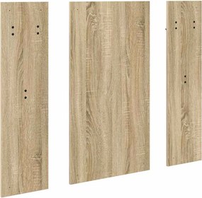 vidaXL Τοίχου Κρεμάστρα Δρύς Sonoma 96 x 1,5 x 90 εκ