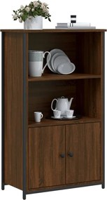 vidaXL Ντουλάπι Καφέ Δρυς 62 x 32 x 103,5 εκ. από Επεξεργασμένο Ξύλο