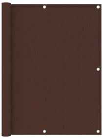 vidaXL Διαχωριστικό Βεράντας Καφέ 120 x 300 εκ. Ύφασμα Oxford