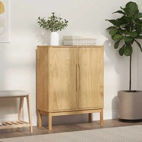 vidaXL Πλαϊνό γραφείο FLORO Κερωτό καφέ 70 x 30 x 70,5 εκ.