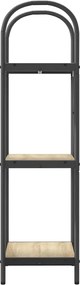 vidaXL Ράφι Βιβλίων Δρύς Sonoma 40 x 30 x 109 εκ Επεξεργασμένο ξύλο