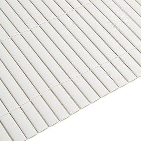 vidaXL Φράχτης Κήπου Διπλής Όψης Λευκός 1,8x3 μ. PVC