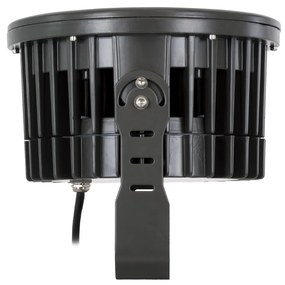 GloboStar FLOOD-NEVA 90399 Προβολέας Wall Washer για Φωτισμό Κτιρίων LED 54W 5130lm 30° DC 24V Αδιάβροχο IP65 L24.5 x W24.5 x H14.7cm Φυσικό Λευκό 4500K - Μαύρο - 3 Years Warranty - 90399