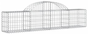 vidaXL Συρματοκιβώτια Τοξωτά 20 τεμ. 200x30x40/60 εκ. Γαλβαν. Ατσάλι