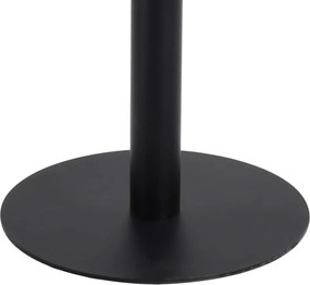 vidaXL Τραπέζι Bistro Σκούρο Καφέ 80 x 80 εκ. από MDF