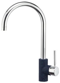 Sanitec Doppio Ψηλή Μπαταρία Κουζίνας Granite Blue