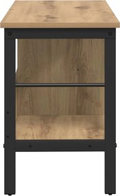 vidaXL Ράφι Βιβλίων 2 επιπέδων 82 x 32 x 47 εκ. Επεξεργασμένο Ξύλο