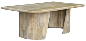 SPIRAL COFFEE TABLE ΦΥΣΙΚΟ 130x70xH45cm