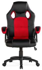 Καρέκλα gaming Springfield 189, Κόκκινο, Μαύρο, 103x64x56cm, Με μπράτσα, Με ρόδες, Μηχανισμός καρέκλας: Κλίση | Epipla1.gr