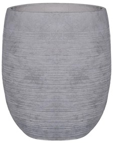 FLOWER POT-8 Απόχρωση Light Grey Wash Φ35x39cm Ε6307,Β