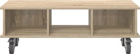 vidaXL Βάση TV Δρύς Sonoma 100 x 35 x 35 εκ Επεξεργασμένο ξύλο