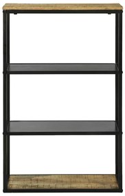 vidaXL Βιβλιοθήκη Καφέ 70 x 35 x 110 εκ. Μασίφ ξύλο μάνγκο