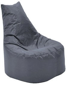 Πουφ πολυθρόνα Norm PRO pakoworld αδιάβροχο γκρι