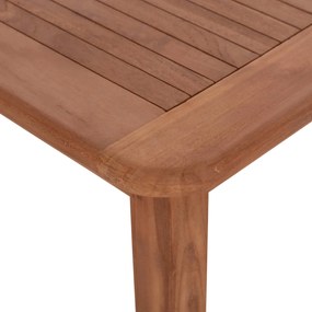 Τραπέζι PRESSCOT Ορθογώνιο Ξύλο ΤΕΑΚ Φυσικό 140x80x76Υ εκ. 140x80x76 εκ.
