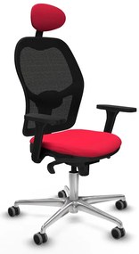 Καρέκλα γραφείου με κεφαλάρι Jorquera Piqueras y Crespo 3D086G1 Κόκκινο