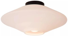 Φωτιστικό Οροφής Lucide 25114-42-61 TREVOR Λευκό (White)|Μαύρο Ματ (Black Mat)