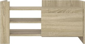 vidaXL Έπιπλο Τηλεόρασης Sonoma Δρυς 80x35x40 εκ. Επεξ. Ξύλο