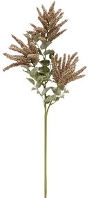 POLLET ΤΕΧΝΗΤΟ ΑΝΘΟΣ ΜΠΕΖ ΚΑΦΕ ΠΡΑΣΙΝΟ H90cm - 030815