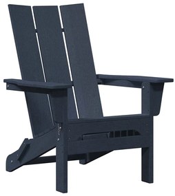 vidaXL Έπιπλα Χαλάρωσης Κήπου 2 pcs Ναυτικό μπλε 74.5 x 80.5 x 90 εκ.