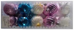 Σετ Χριστουγεννιάτικες μπάλες - 5cm - 20pcs - 231252-231252