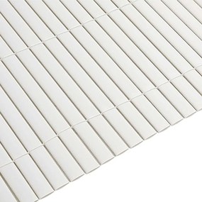 vidaXL Φράχτης Κήπου Διπλής Όψης Λευκός 1,8x5 μ. PVC