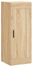 vidaXL Ντουλάπι Τοίχου Sonoma Δρυς 34,5 x 34 x 90 εκ. Επεξεργ. Ξύλο